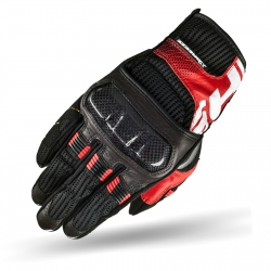 Rękawice motocyklowe firmy SHIMA model x-breeze czerwono czarne